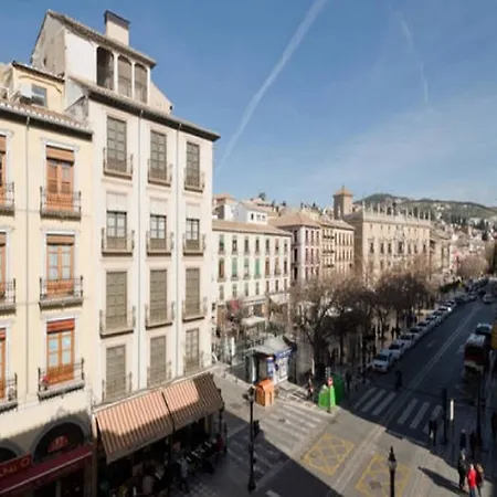 With 3 Bedrooms In Granada, With Wonderful View, Balcon Apartmán